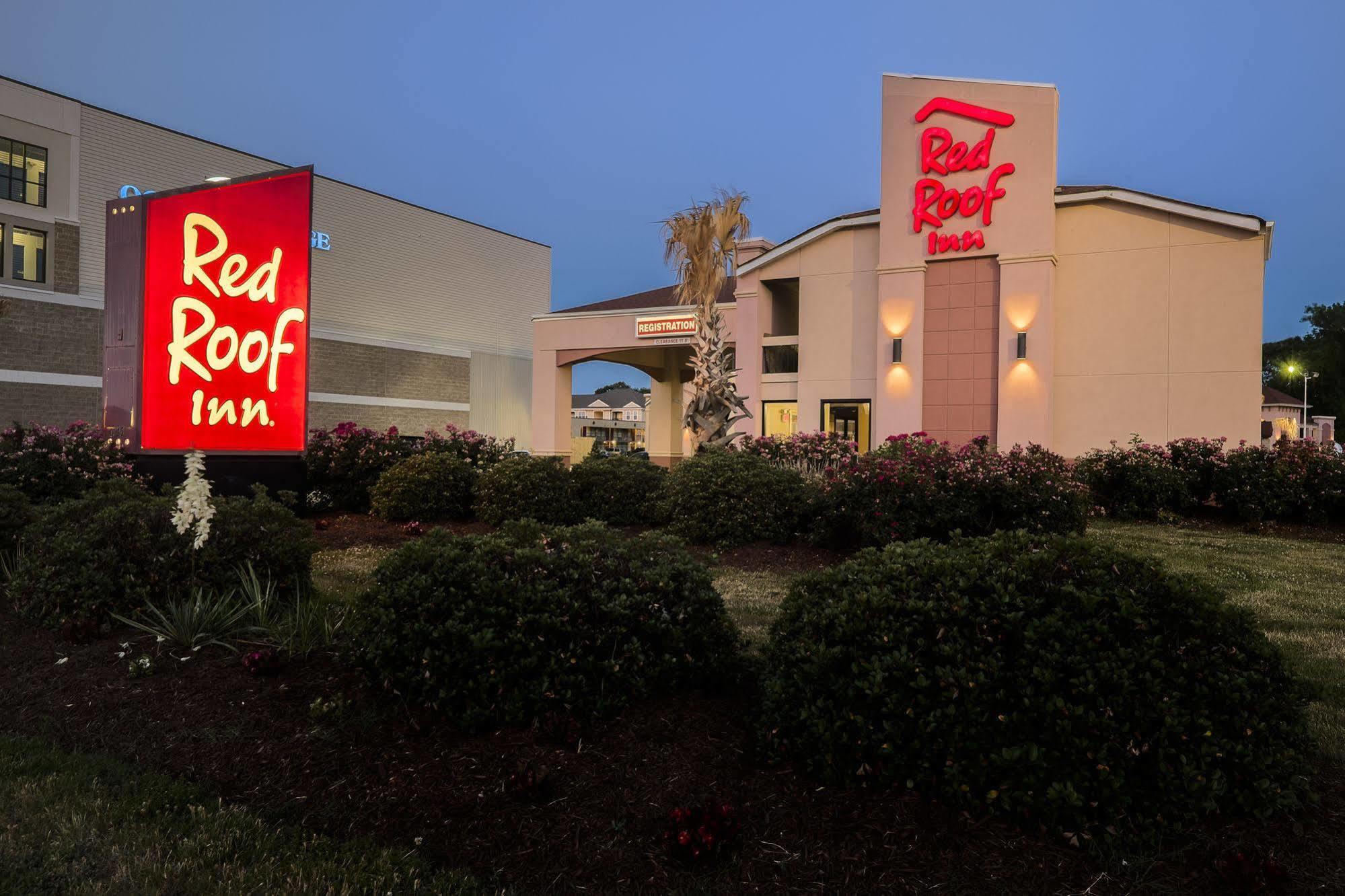 Red Roof Inn Virginia Beach-Norfolk Airport Buitenkant foto